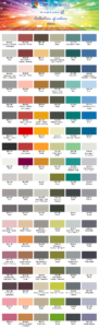 BS5252 Colour Chart