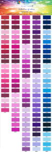 Pantone 200C - 2995C Colour Chart