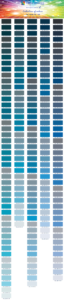 RAL Design 220 - 260 Colour Chart